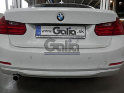Фаркоп оцинкованный Galia B021A для BMW BMW 3-Series 2011- седан/универсал, BMW 1-Series 2011-, (паспорт и сертификат в комплекте)(без электрики)