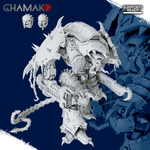 Chaos Adeptus Titanicus Knight Desecrator Рыцарь Хаоса миниатюра для dnd, днд, pathfinder, фентези, Настольная игра, НРИ, Варгейм, РПГ