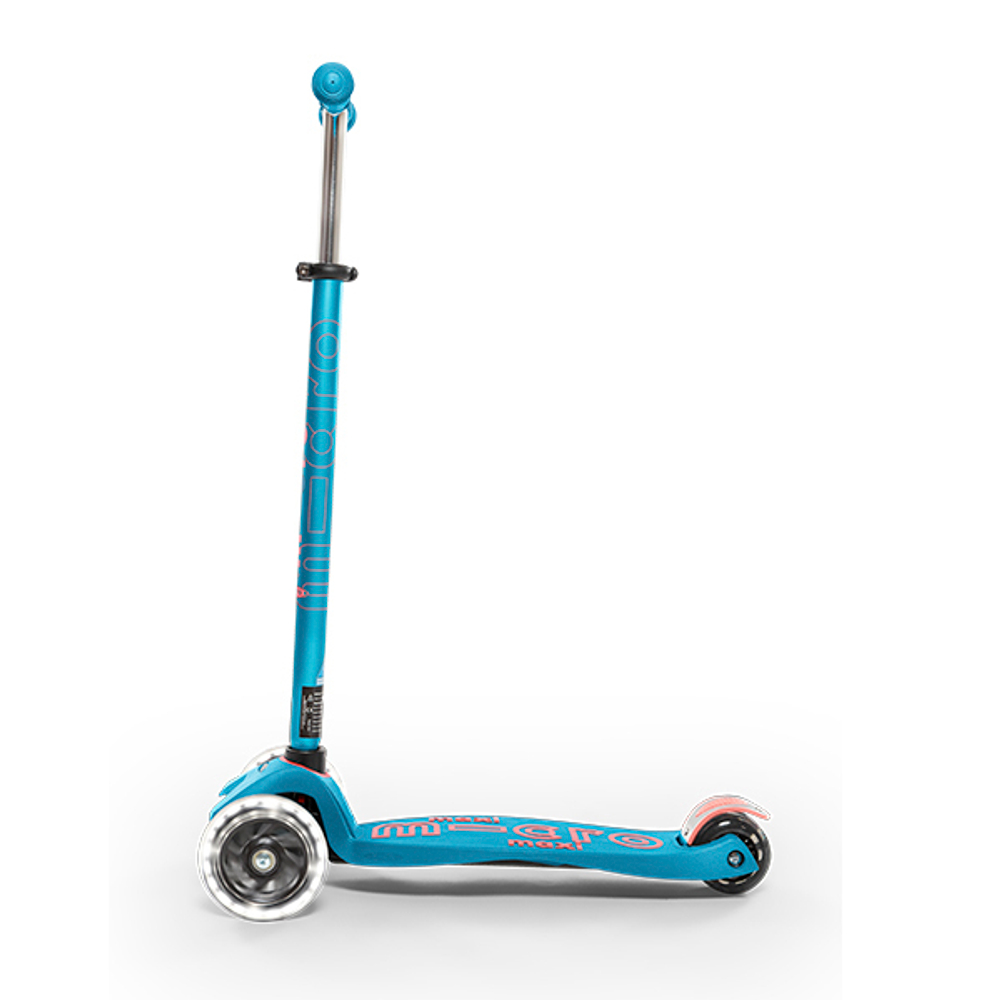 Самокат Maxi Micro Deluxe Аква LED