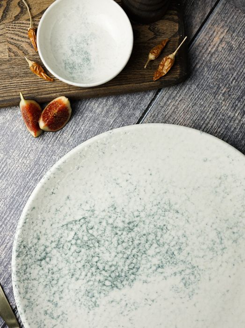 Тарелка плоская 25CM SMOKY