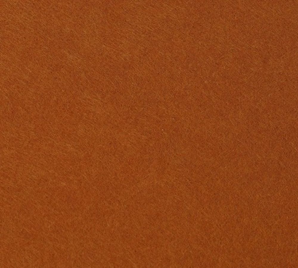 Фетр средней жесткости 2 мм, ш. 1 м, 215,4 гр/м2, коричневый