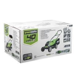 Аккумуляторная газонокосилка Greenworks G40LM35K5 (1 x 5 Ач, ЗУ) 2501907UG