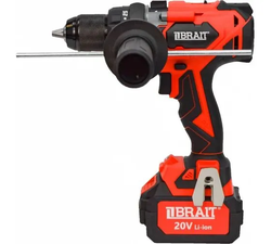 Дрель, 20 В, 2000 об/мин, патрон - быстрозажимной, разноцветный