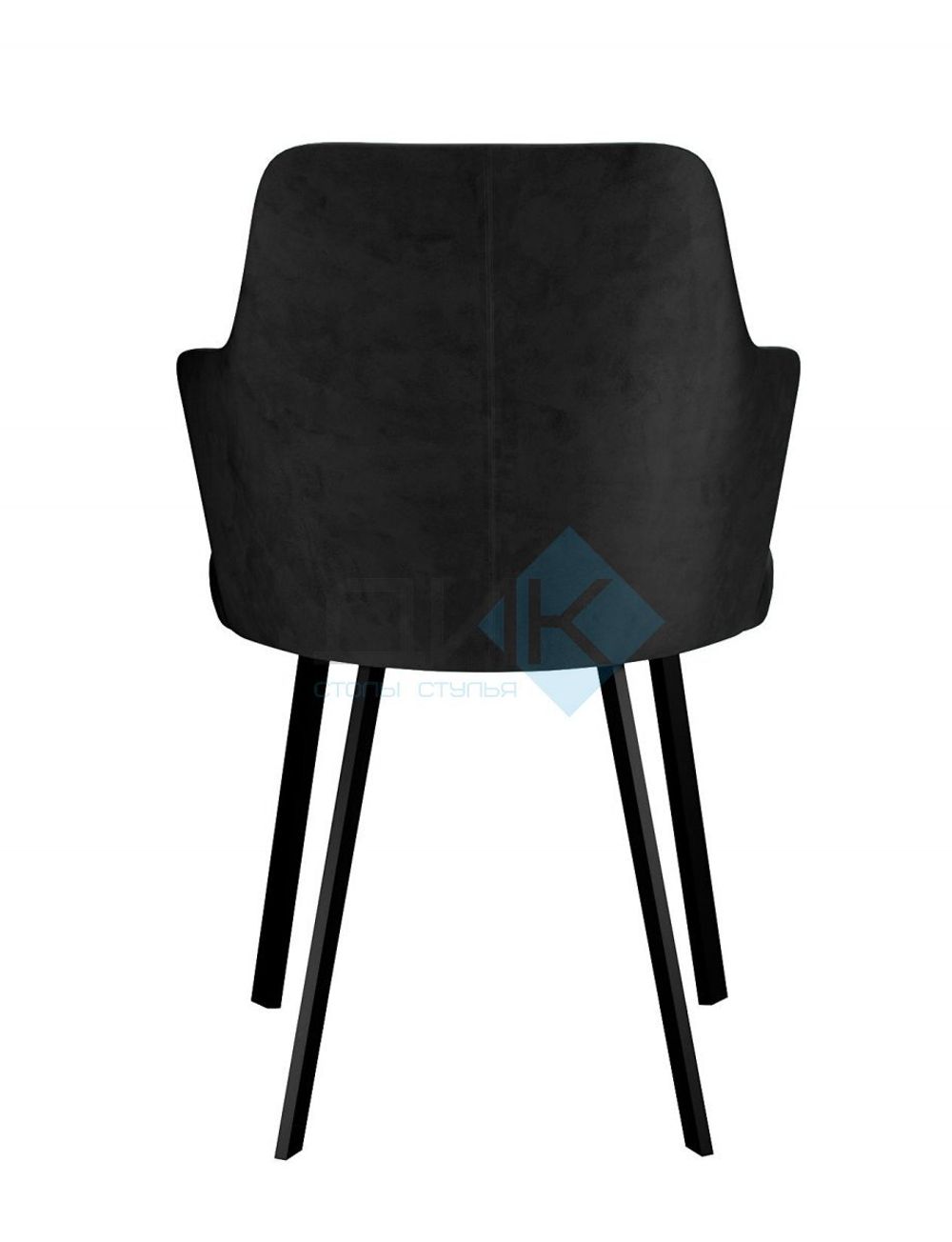 Стул DikLine 245 поворотный опоры чёрные