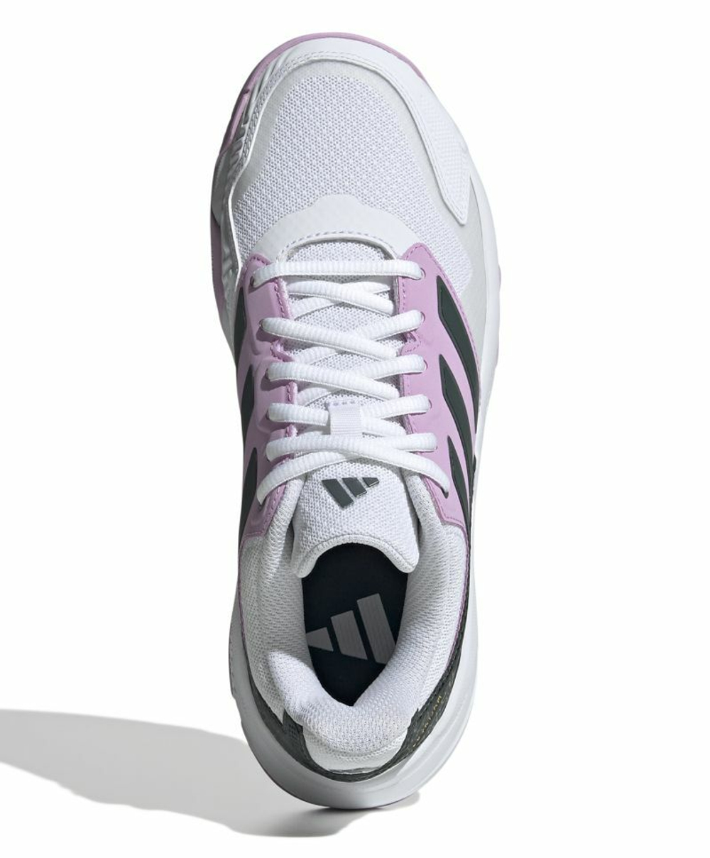 Женские Кроссовки теннисные Adidas CourtJam Control 3 W - bronze strata/legend ink/bliss lilac