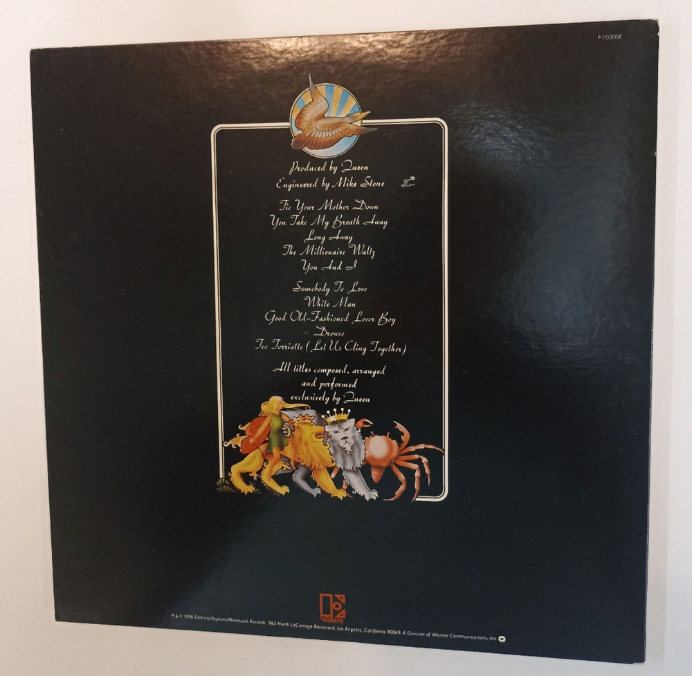 Винтажная виниловая пластинка LP Queen A Day At The Races (Japan 1976) (No Obi)