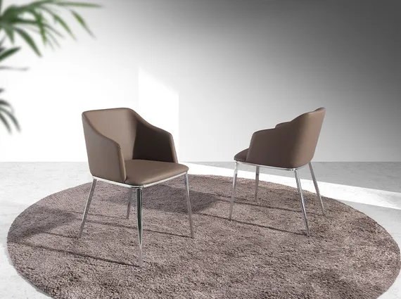 Стул F3201 /4022 коричневый