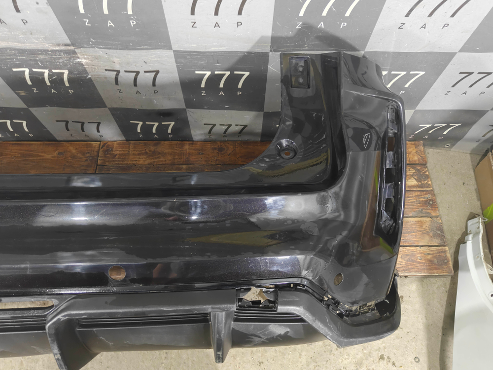 Бампер задний + юбка заднего бампера Haval F7 1, F7x 1 22-24 Б/У Оригинал 2804201XKQ11A