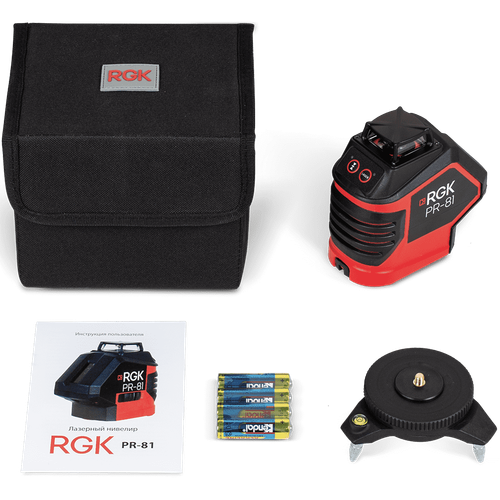 Лазерный построитель плоскостей PR-81 RGK 4610011873270