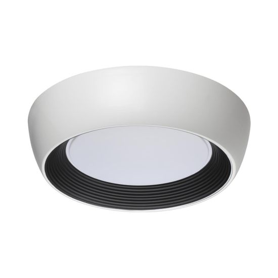 7715/54L AVRA LED SN 051 Светильник металл/акрил/белый/черный LED 54Вт 3000-6500К D500 IP20 пульт ДУ CRONUS