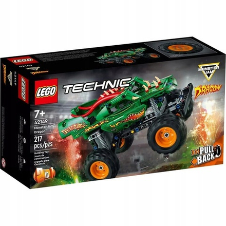 Конструктор LEGO Technic 2-in-1 - Дракон из монстров с джемом 42149