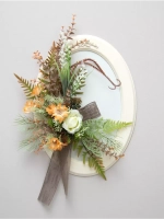 Панно на стену для интерьера цветами 45*31 см