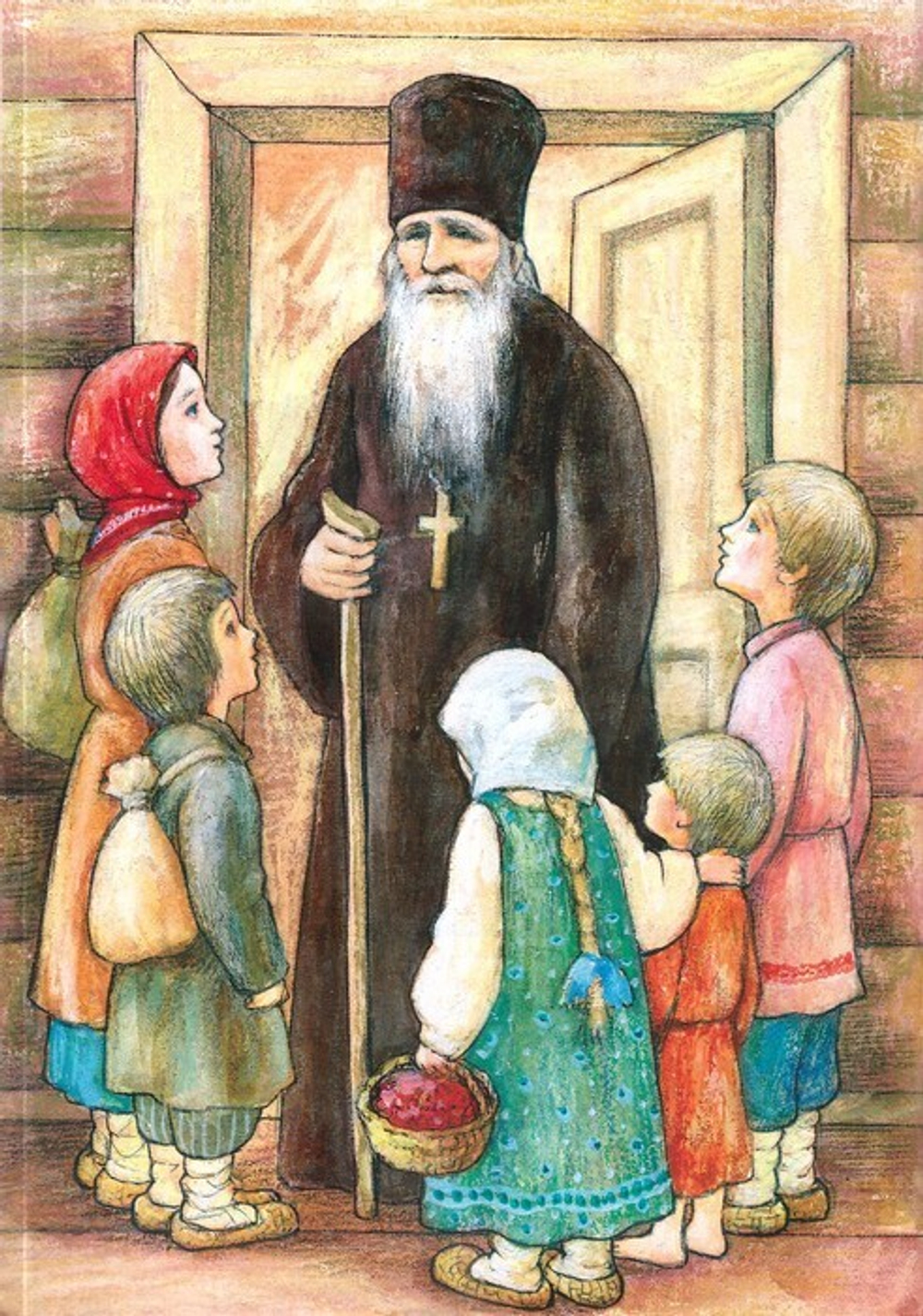 В гости к батюшке Амвросию. Притчи старца Амвросия Оптинского в пересказе для детей