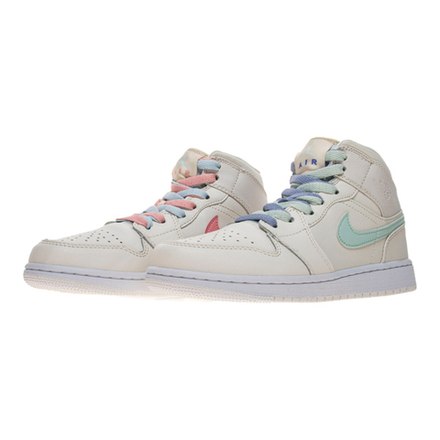 Кроссовки Air Jordan 1 Mid GS Phantom
