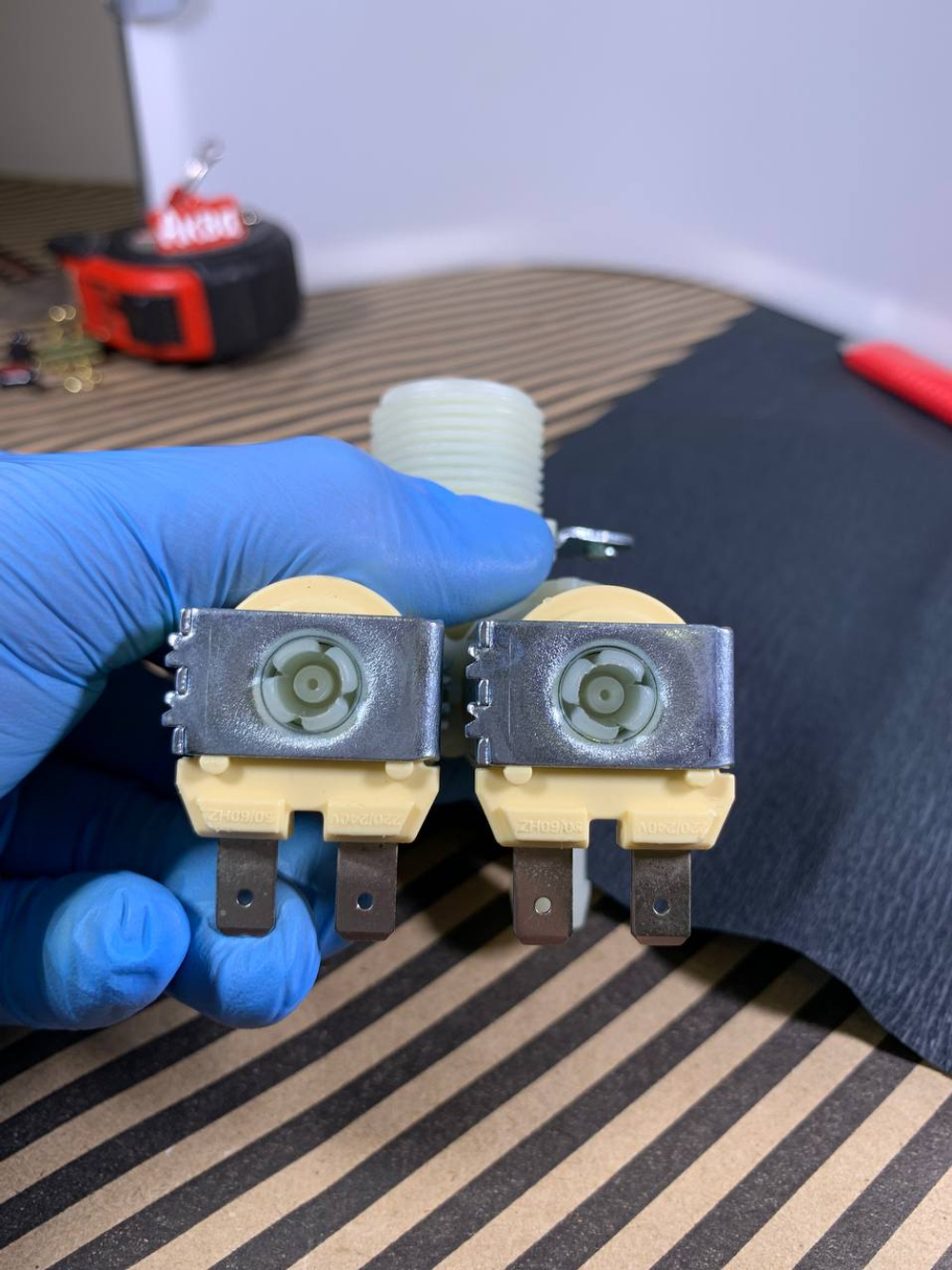 Клапан электромагнитный заливной 2Wx180 универсальный