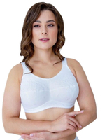 Бюстгальтер для фиксации экзопротеза молочной железы Valeria 110E белый