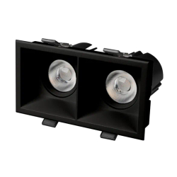 Светильник MS-FLOW-BUILT-S157x85-2x12W Day4000 (BK, 15 deg, 230V) (Arlight, IP20 Металл, 5 лет) 055935