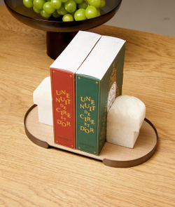 Букстопер для книг "Оникс" сет 2шт