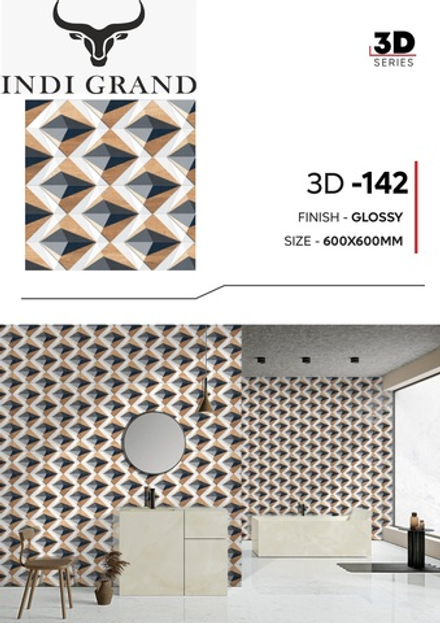 Керамогранит 3D 60х60 glossy-142