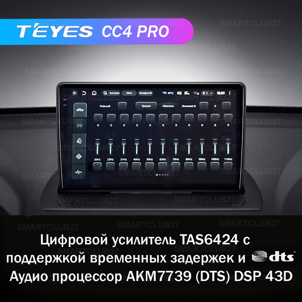 Teyes CC4 Pro 9" для Volvo XC90 2002-2014