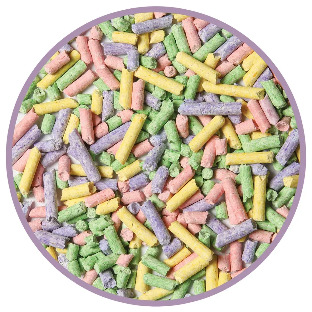 Наполнитель комкующийся растительный CAT STEP Tofu Tutti Fruti, 6л