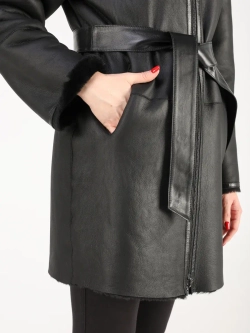 Дубленка зимняя шуба натуральная двухсторонняя