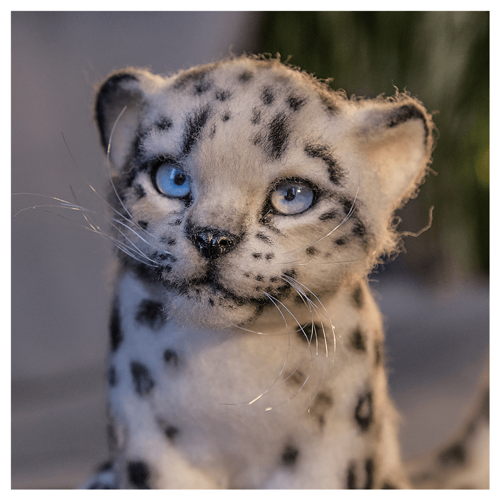 Валяная игрушка «Барсенок»