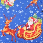 Полотенце кухонное «SPARKLE - Дедушка Мороз» 40*58 см, микрофибра 210 гр/м2