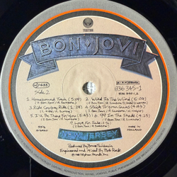 Виниловая пластинка Bon Jovi - New Jersey LP