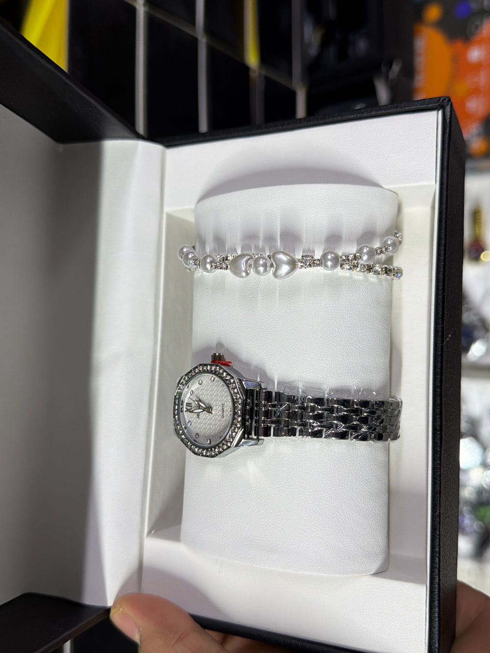 Часы подарочные мужские с ремнем 06