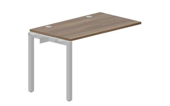 стол Polo 1180х680х750мм (2 громмета) - приставной элемент