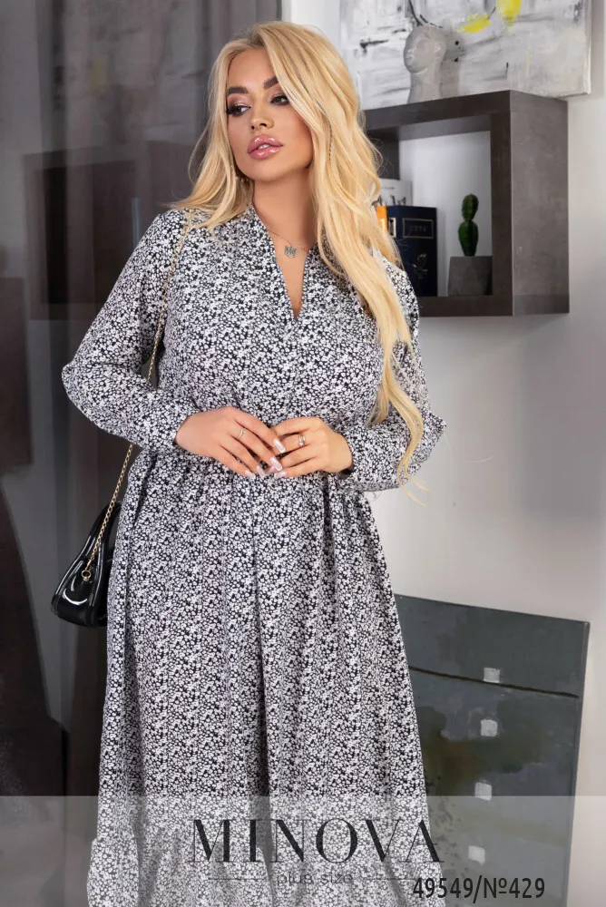 Платье 429-черный Minova
