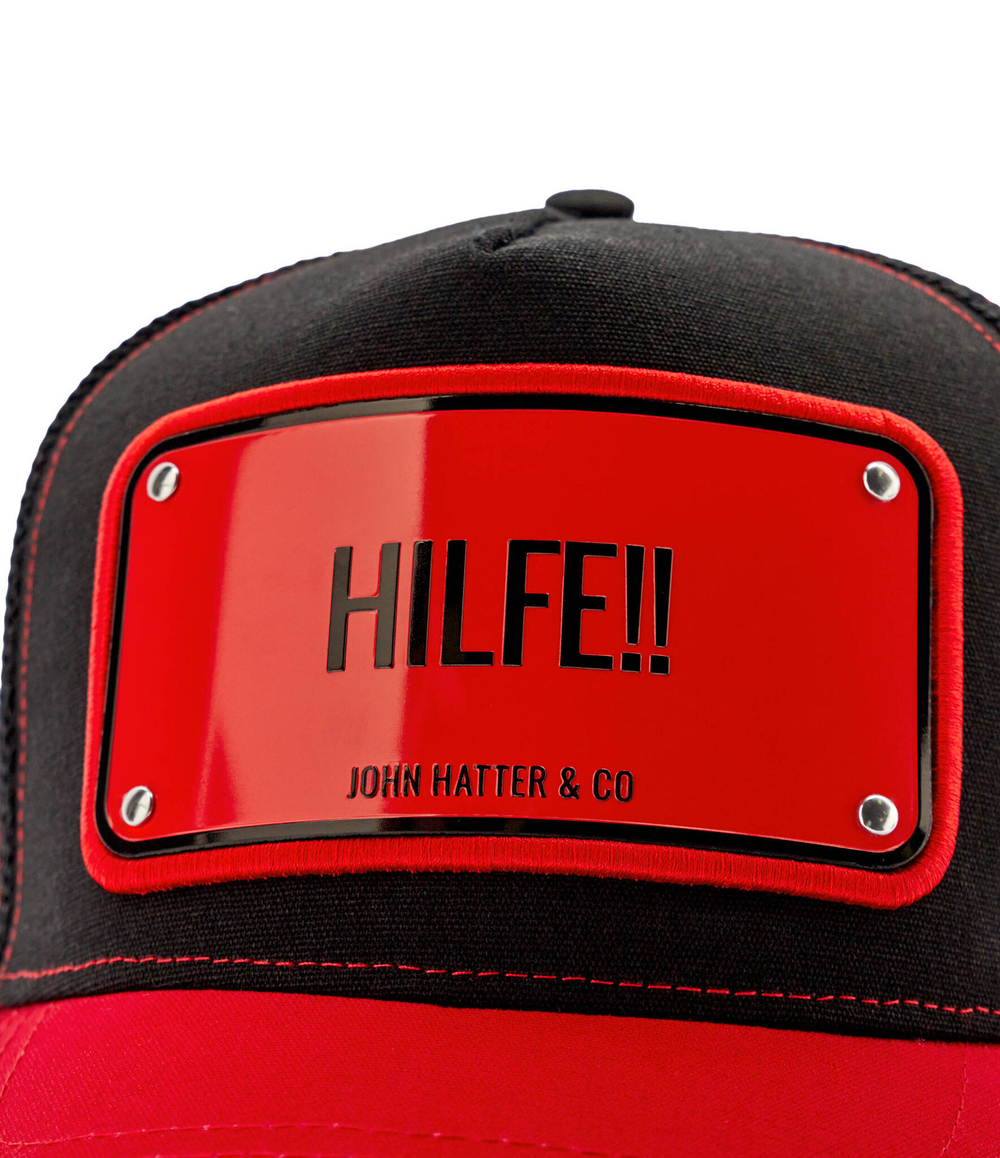 Кепка HILFE!! John Hatter - черный(1-1100-U00)