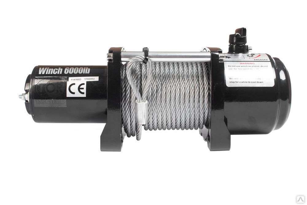 Лебедка (3629 кг/28 м) автомобильная TOR 12 V P8000