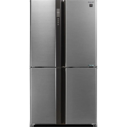 Холодильник Sharp SJ-EX93P-SL 4-х дверный холодильник с инверторным компрессором и уникальной технологией очистки и ионизации воздуха Plasmacluster ION.