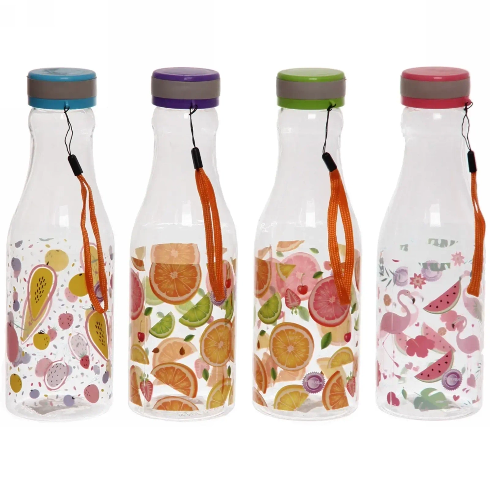 Бутылка питьевая пластиковая 400мл «Лето»