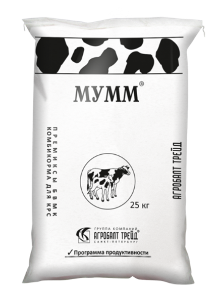 МУММ® ПРЕМИКС П 60-1 1% (для дойных коров в стойловый период)