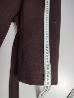 Пальто шерстяное с мехом 48-50 размер