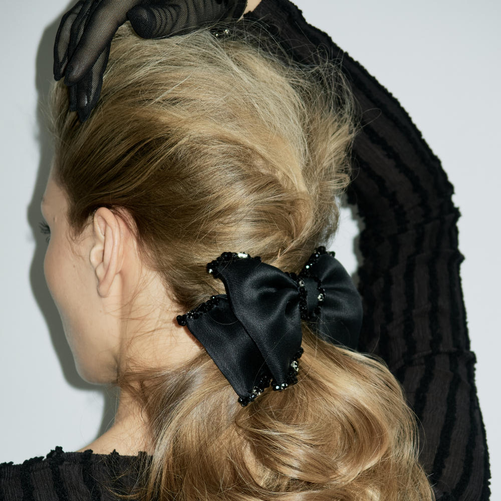 Бант "Балерина" с декором по контуру