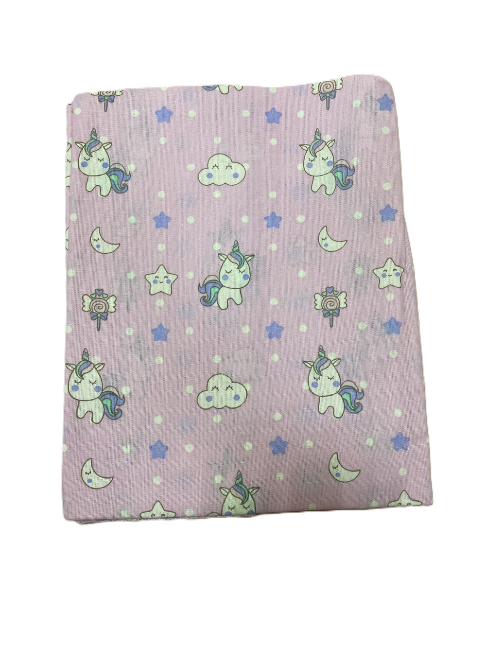 Пеленка из бязи (100% хлопок) размер 90/150 см, розовая