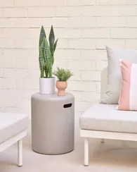 Табурет из бетона Taimi серый