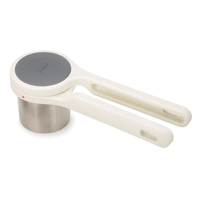 Пресс-толкушка для вареных овощей спиральный helix, белый