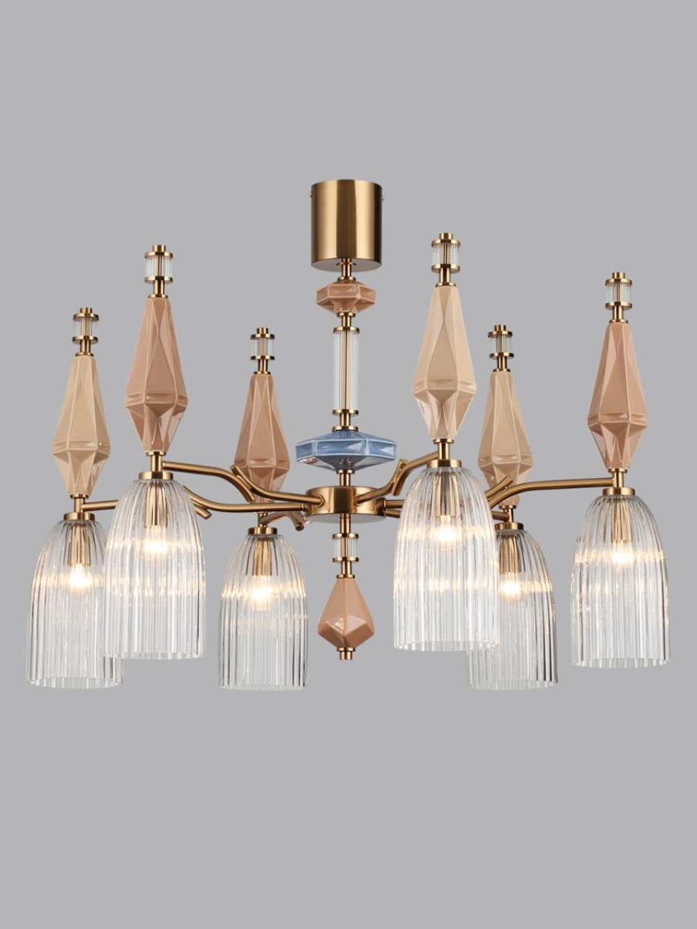 5414/6 ODL_EX Люстра E14 6*40Вт 220В IP20 MODERN