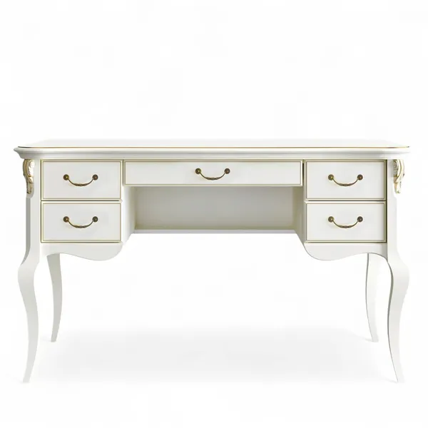 Кабинетный стол пристенный