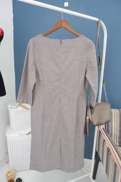 Платье DENIZA в клетку 46 размер, новое