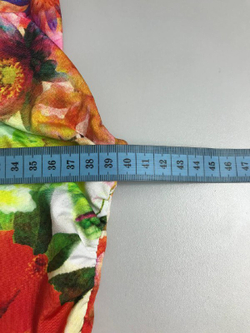 Топ Cassis с цветами 44 размер