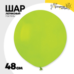 Шар латексный Пастель 48 см (Зеленый)