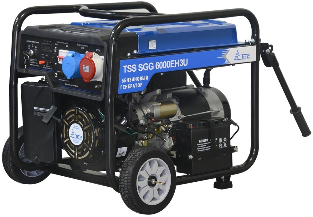 Бензиновый генератор ТСС SGG 6000 EH3U — Фото №6 