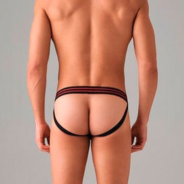 Мужские трусы джоки красные сетчатые Doreanse 1006