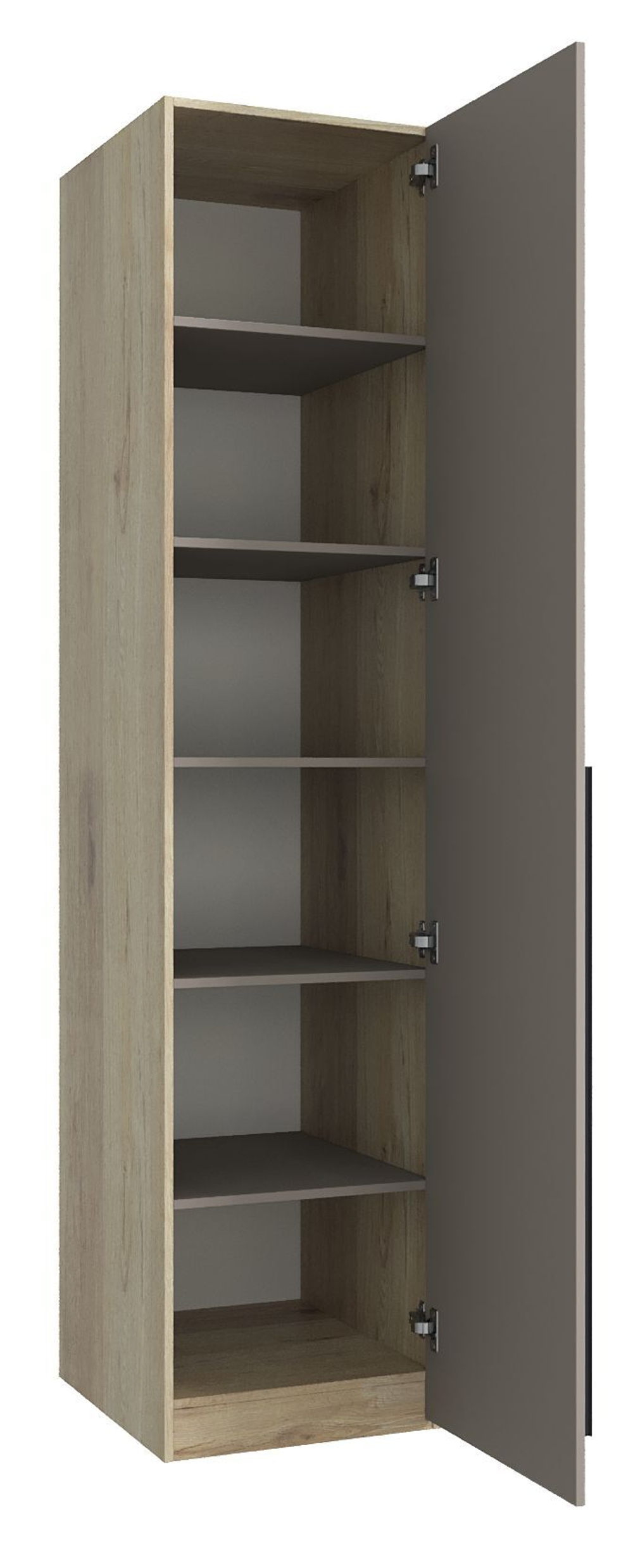 Шкаф-пенал однодверный Сиэтл, бежевый